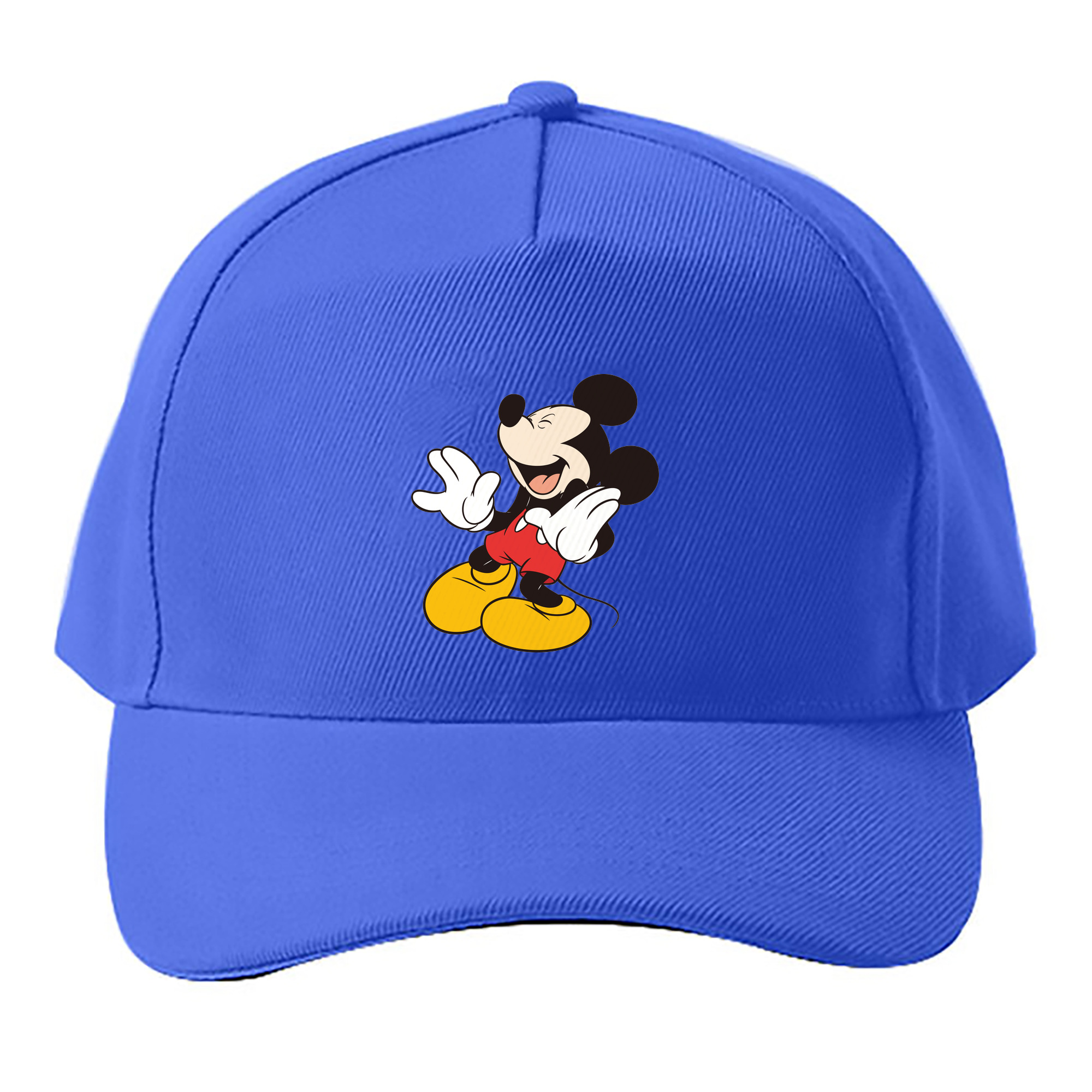 （画像用） ミッキーマウス Mickey Mouse ベースボールキャップ 綿100％ 男女兼用 帽子 スポーツ